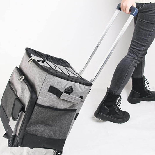 Insulated Rolling Cooler Bag - DMC Wholesale