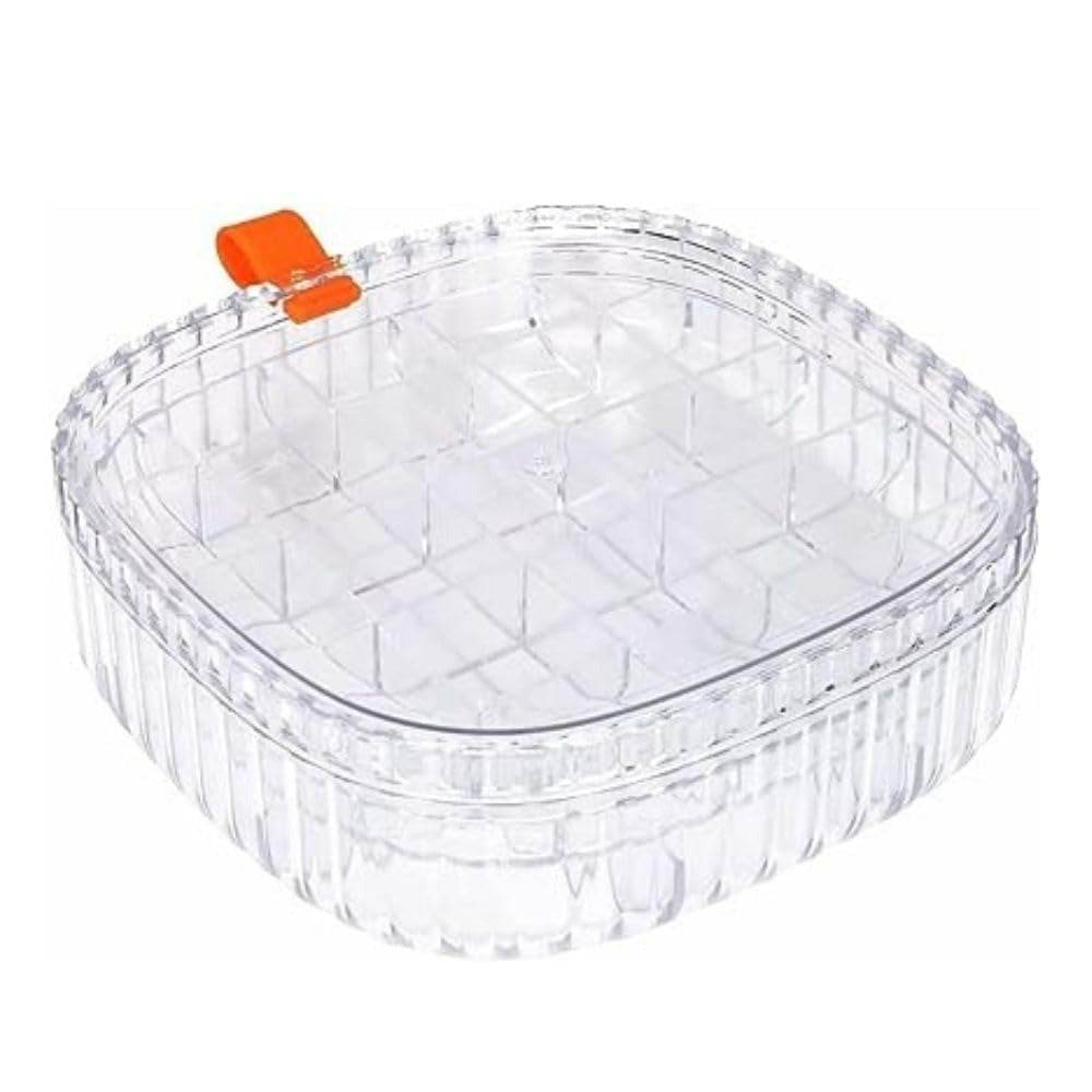 Transparent Jewellery Tray Organiser (2 Layers) - DMC Wholesale