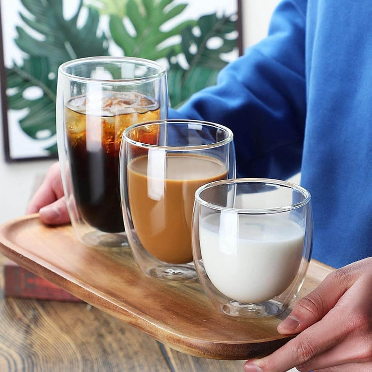 Double Walled Glass Cup (350ml) - DMC Wholesale