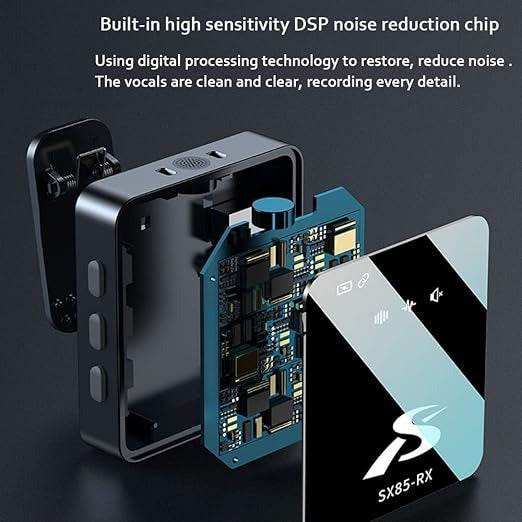 SX85 Wireless Microphone for iPhone & Type C/Camera/PC - DMC Wholesale