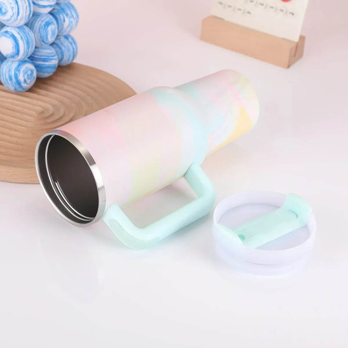 Pastel Pop Vacuum Insulated Tumbler with Lid (1200ml) - DMC Wholesale
