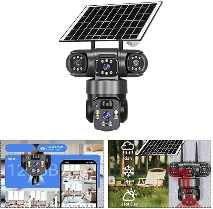 Solar Powered Security Camera (4G) - DMC Wholesale