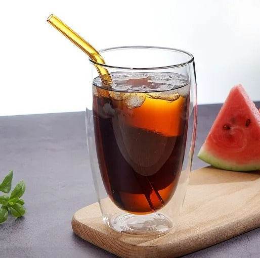 Double Walled Glass Cup (450ml) - DMC Wholesale