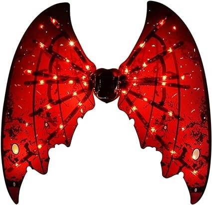 Electric Fairy Wings with LED Lights (Shadow Angel) - DMC Wholesale
