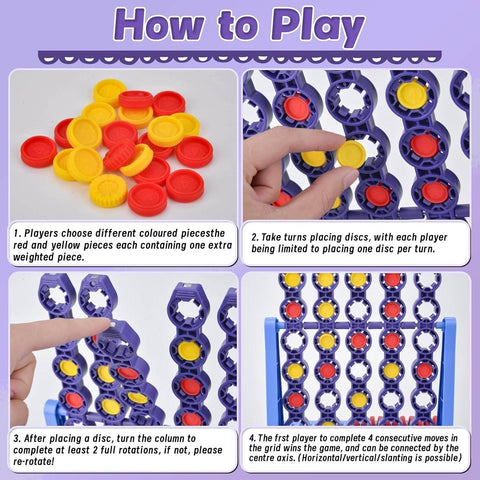 4 In A Row Connect Family Game - Alt View