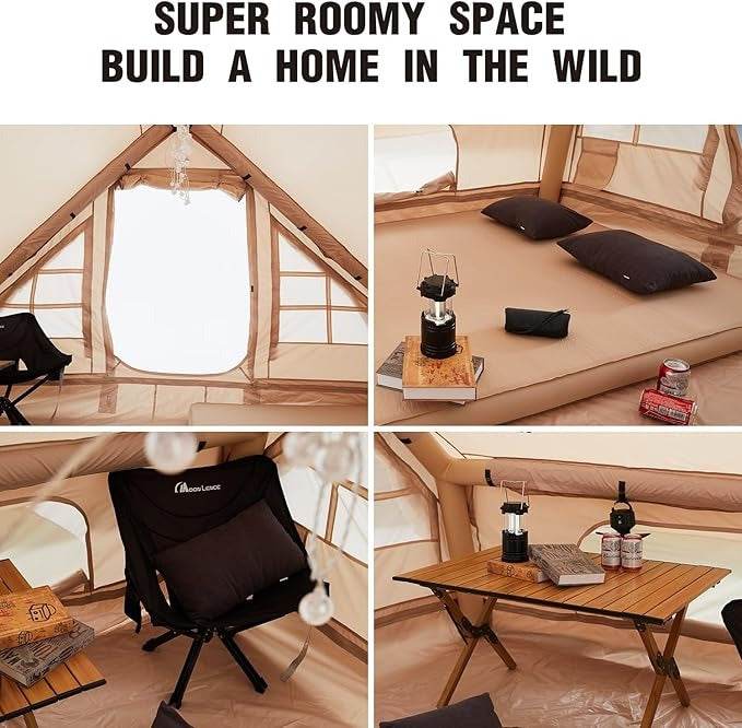 All-Season Inflatable Camping Tent - DMC Wholesale