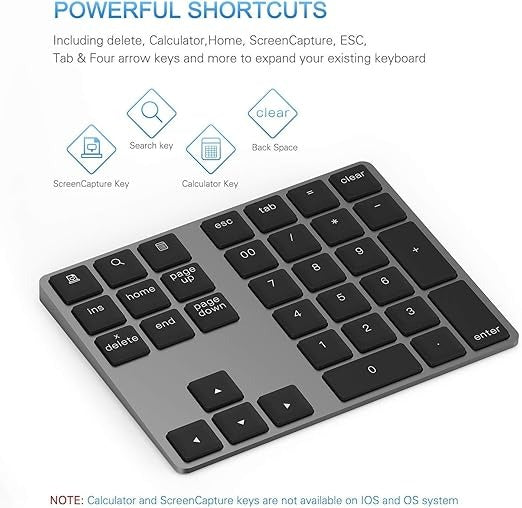 Bluetooth Number Pad