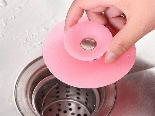 Dual Purpose Drain Stop and Hair Catcher - DMC Wholesale