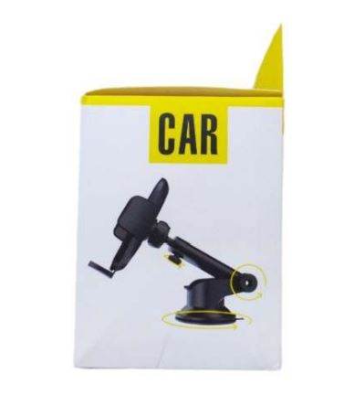 Car Dashboard Suction Cup Bracket Phone Holder - Alt View