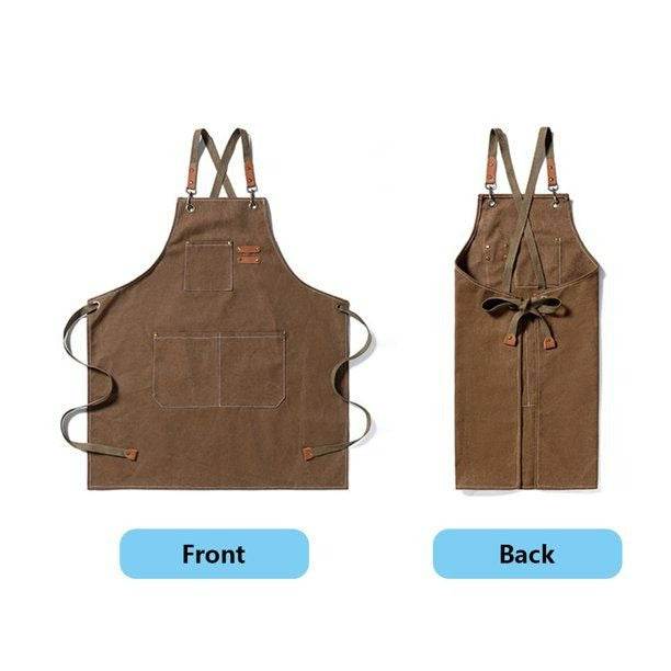 Cross Back Premium Quality Unisex Kitchen Apron - DMC Wholesale