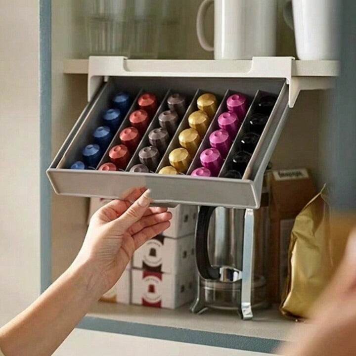 Under-shelf Coffee Pod Drawer - DMC Wholesale