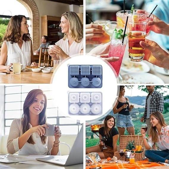 Large Ice Cubes Mold (19.7x13.6cm) - DMC Wholesale