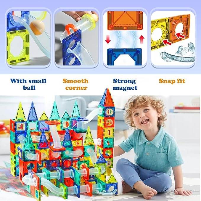 Magnetic Building Blocks (97 pcs) - DMC Wholesale