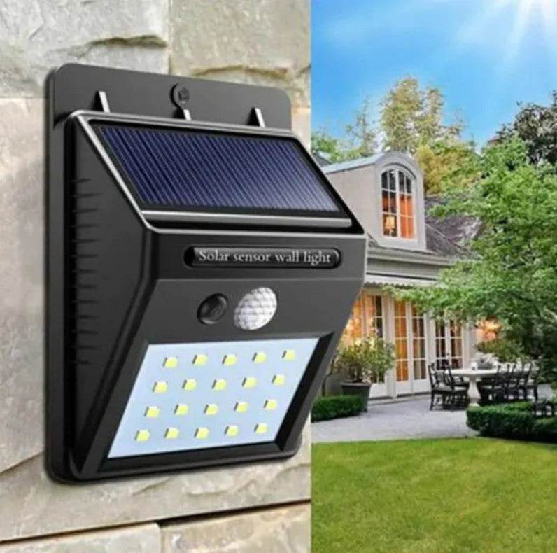 6 Set Solar Sensor Wall Light