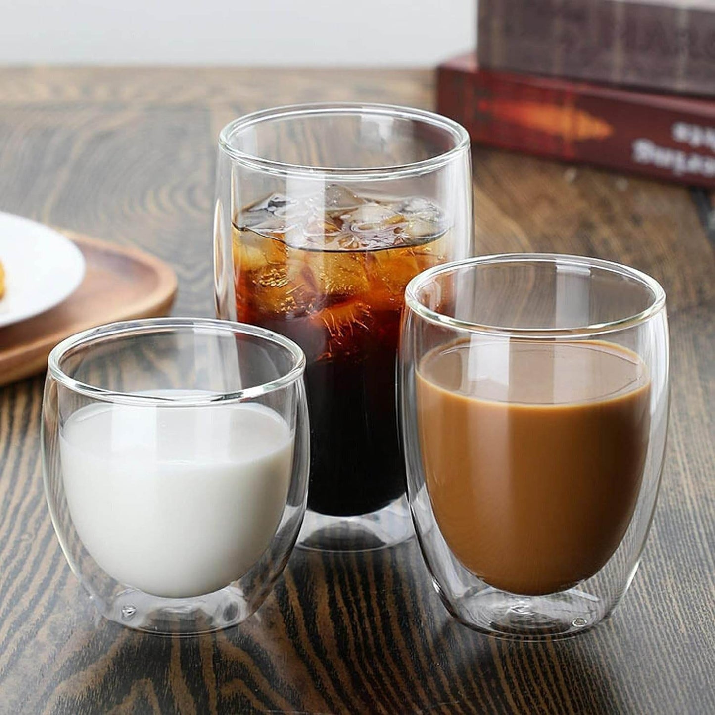 Double Walled Glass Cup (450ml) - DMC Wholesale