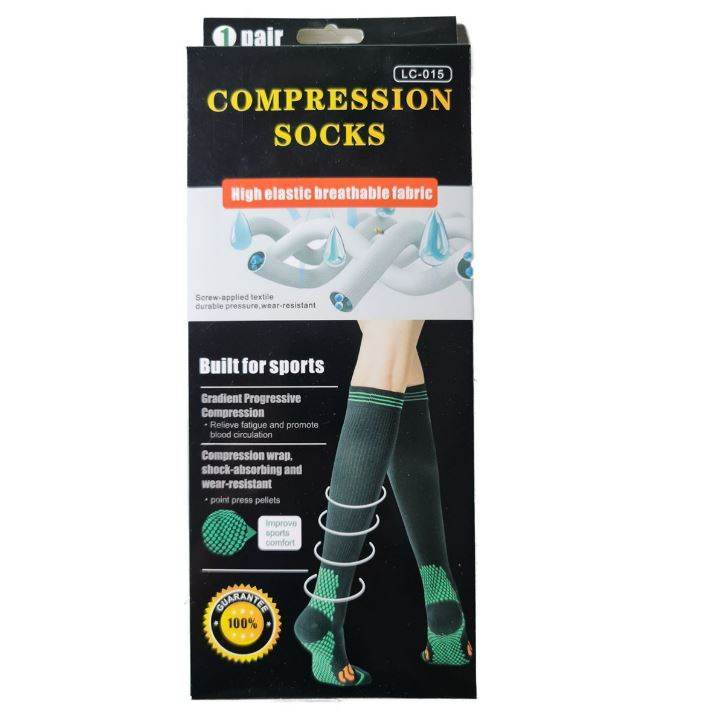 High Elastic Breathable Compression Socks (S/M) - DMC Wholesale