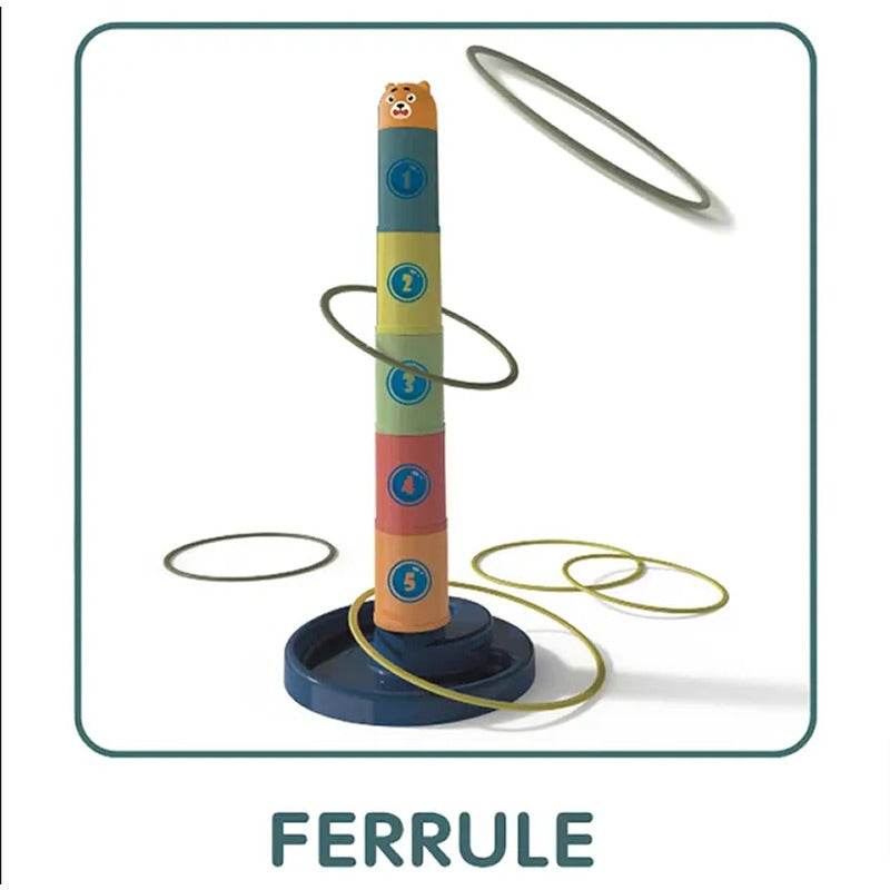 Plastic Cup Stacking Throwing Ring (14pcs) - DMC Wholesale