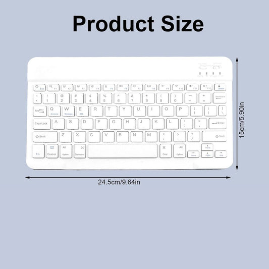 Mini Wireless Portable Bluetooth Keyboard (Keyboard Only)
