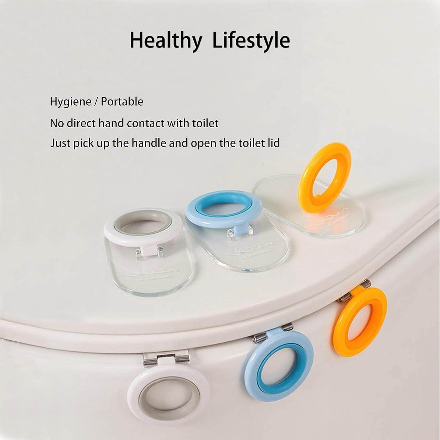 Toilet Seat Lifter Cover Handle (2 pcs) - DMC Wholesale