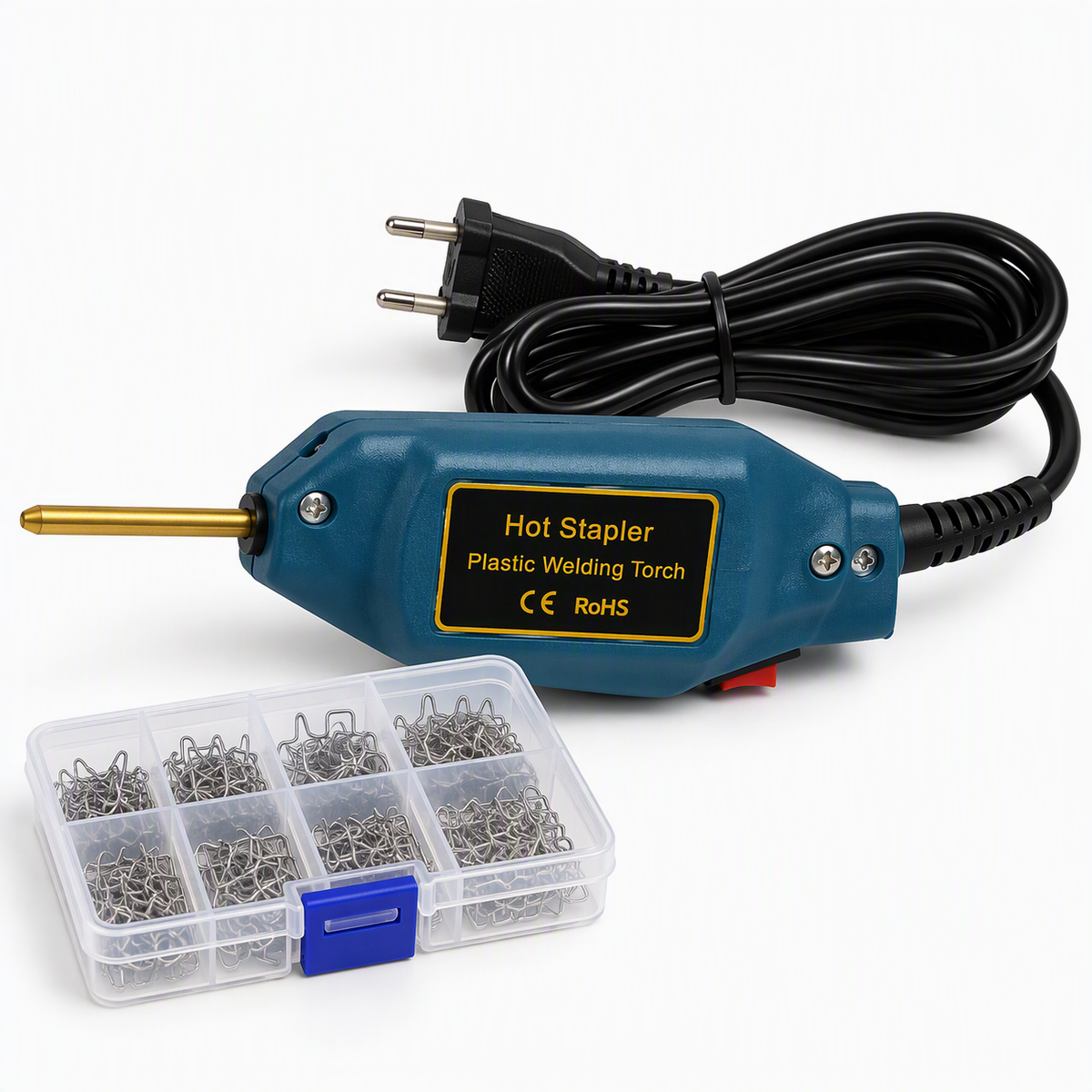 Hot Stapler Plastic Welding Kit with 30 Staples