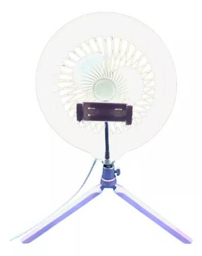 Broadcast Ring Light Fan With Tripod - DMC Wholesale