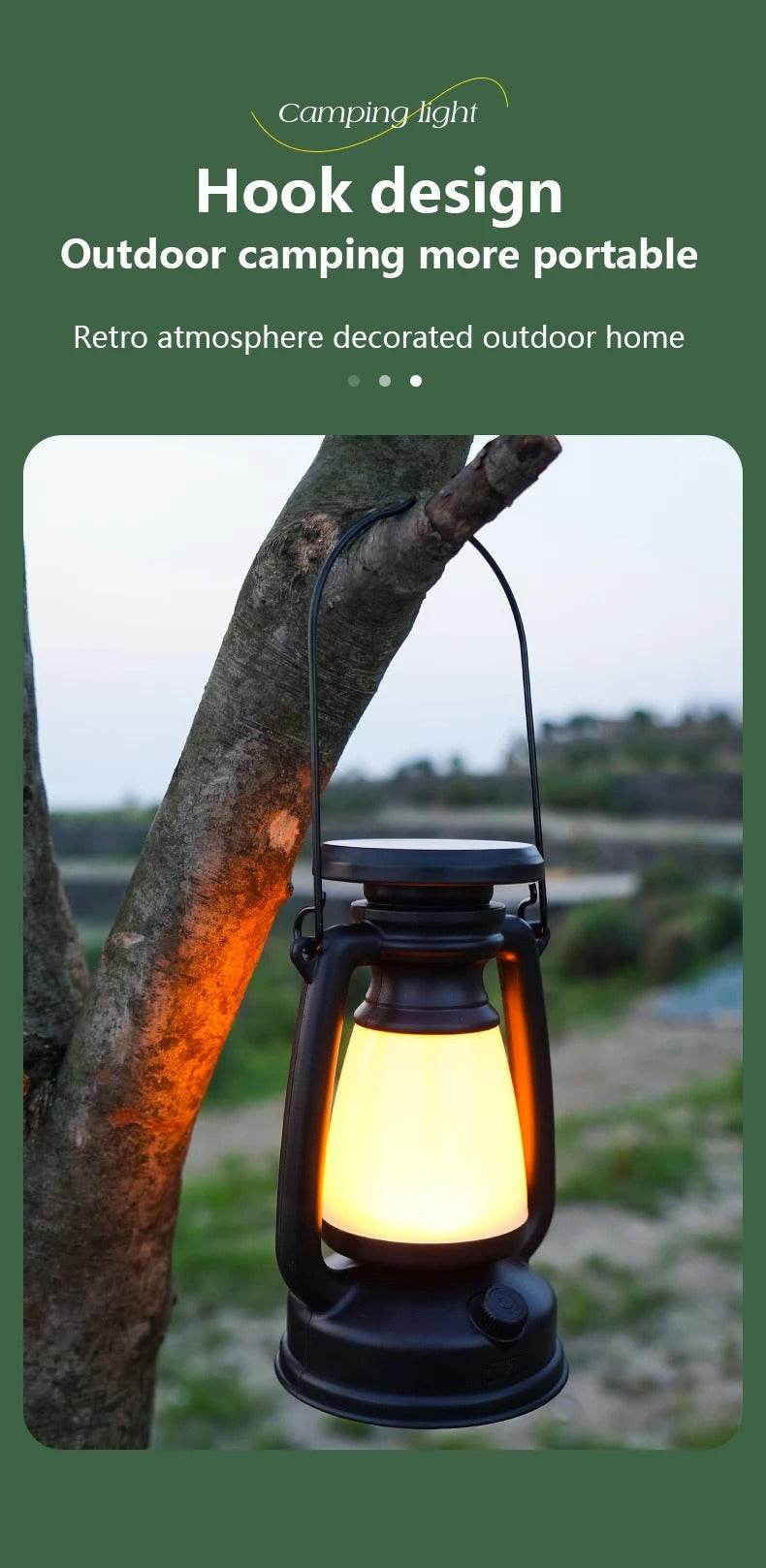 Wide Angle Retro Lamp - DMC Wholesale