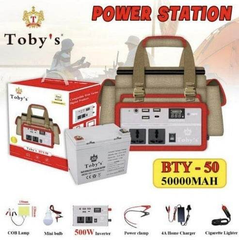 Backup Battery And Power Station (500w) - DMC Wholesale