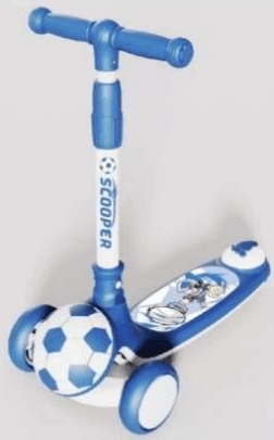 Folding Scooter with Adjustable Height - Alt View