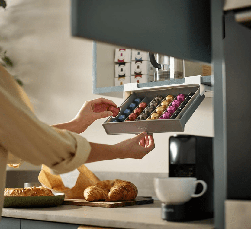 Under-shelf Coffee Pod Drawer - DMC Wholesale
