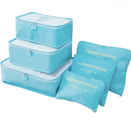 Travel Organiser Set (6pcs) - Alt View