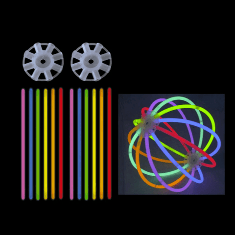 Fluorescent Glow Ball (Each) - Alt View