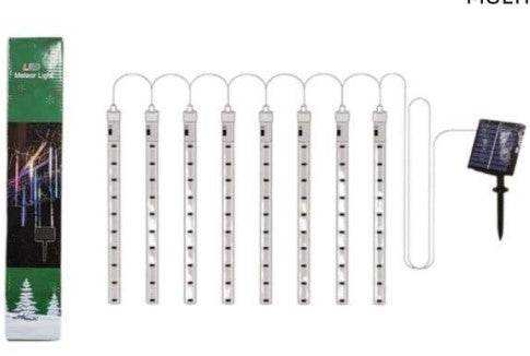 LED Solar Meteor Shower Lights - DMC Wholesale