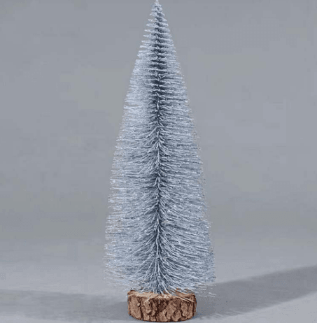 Mini Christmas Tree (Each)(20cm)(Silver) - DMC Wholesale