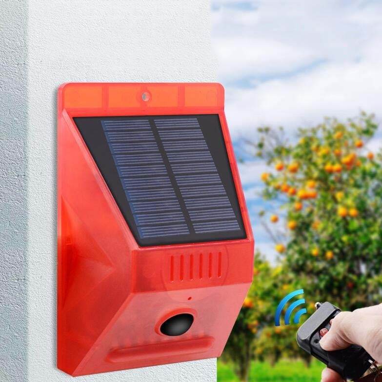 Solar Alarm (129dB) - DMC Wholesale