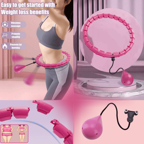 Smart Weighted Hula Hoop (Random Colour)
