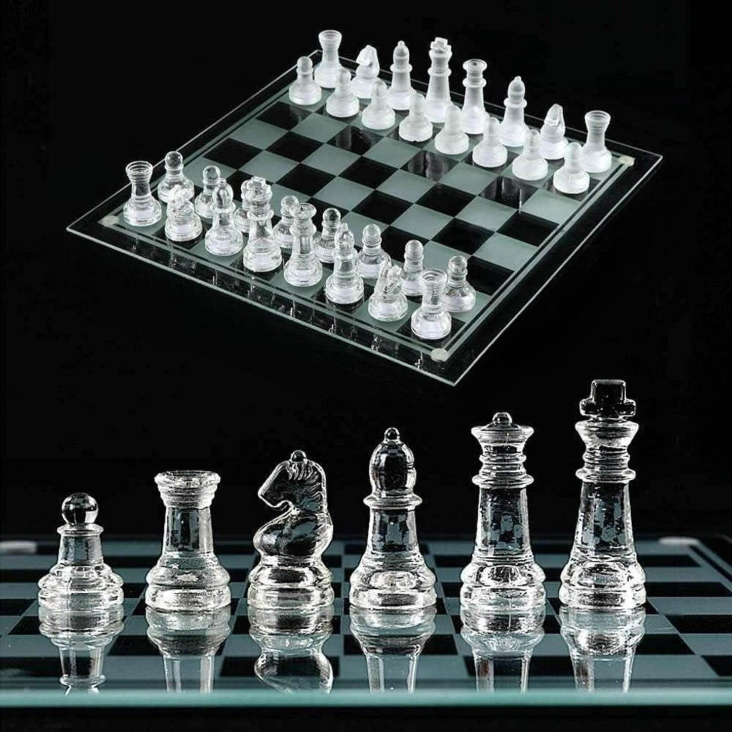 Glass Chess Set - DMC Wholesale