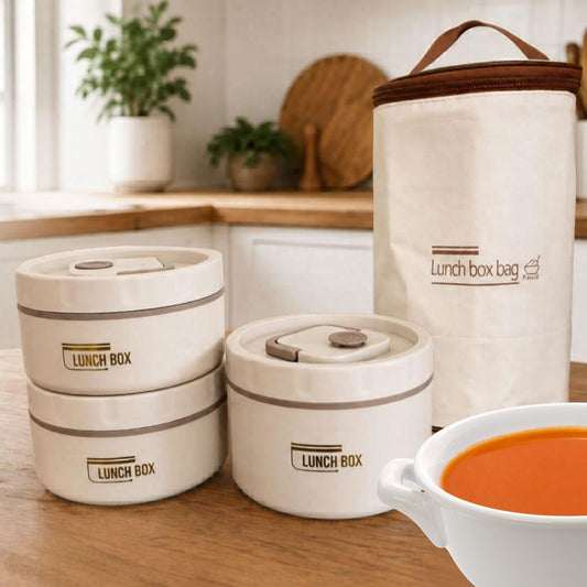 Premium Lunch Box Set (3 pcs)
