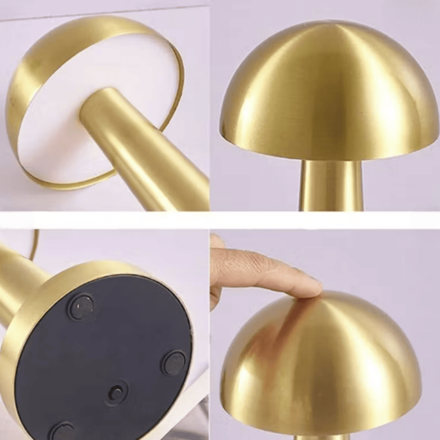 Rechargeable Mushroom Touch Desk Lamp - DMC Wholesale