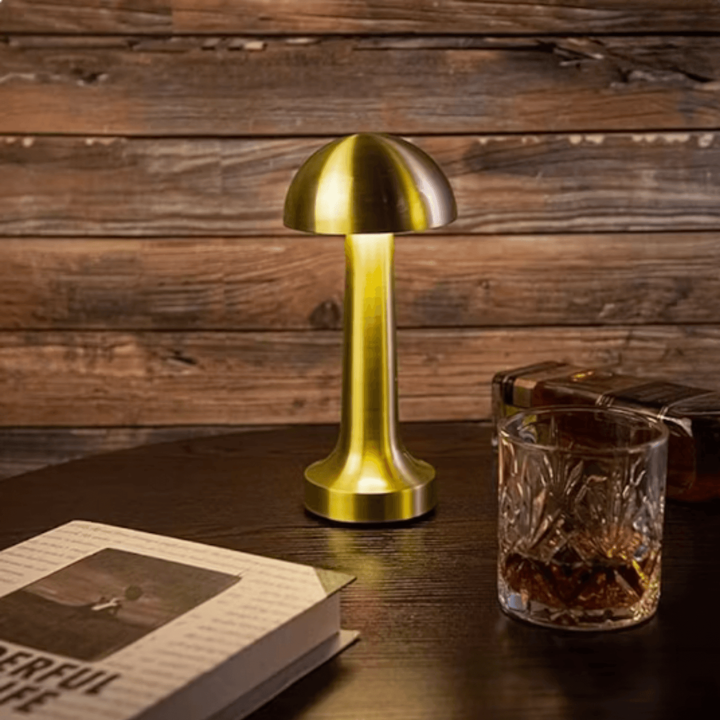 Rechargeable Mushroom Touch Desk Lamp - DMC Wholesale