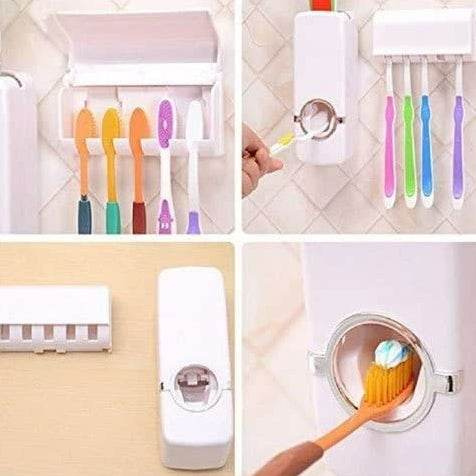 Plastic Toothpaste Dispenser - Alt View