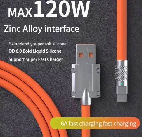 Super Fast Charge (120W)(6A)(Type C) - DMC Wholesale