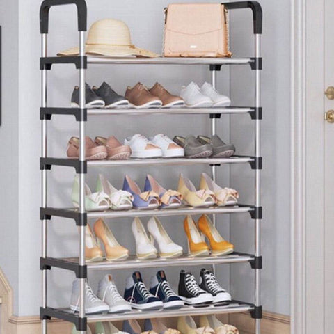 Multi-Layer Shoe Cabinet (6 Tier) - Alt View