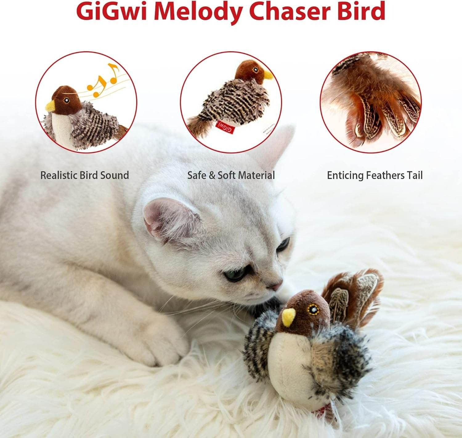 Interactive Electronic Bird Toy For Cats - DMC Wholesale