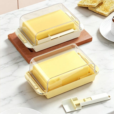 Butter Storage Box with Push Handle
