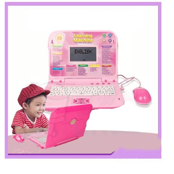 Intellective Computer For Children (Pink) - DMC Wholesale