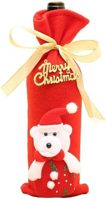 Christmas Decorative Wine Bottle Cover - DMC Wholesale