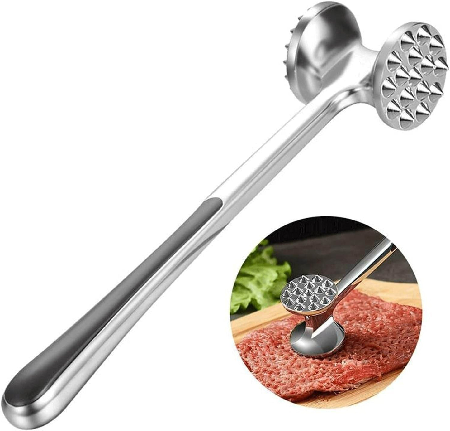 Elegant Dual Sided Meat Tenderizer Hammer - DMC Wholesale