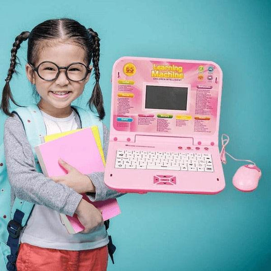 Intellective Computer For Children (Pink) - DMC Wholesale
