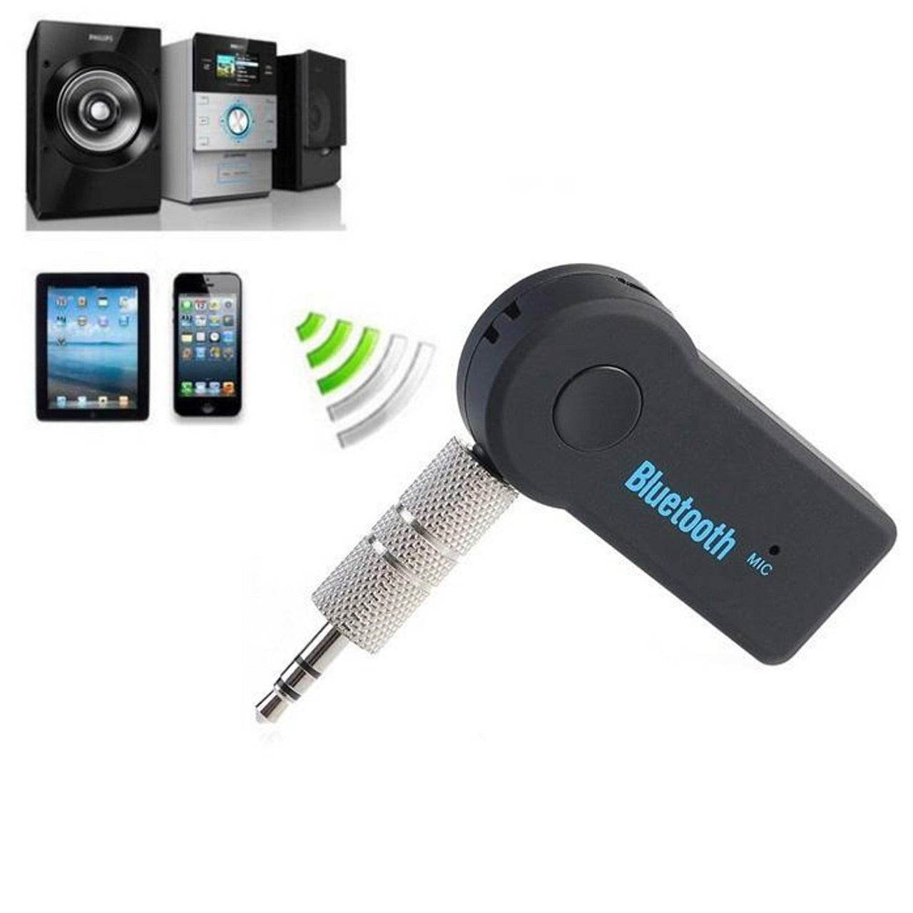 Car Bluetooth Handsfree Music Mic Receiver - DMC Wholesale