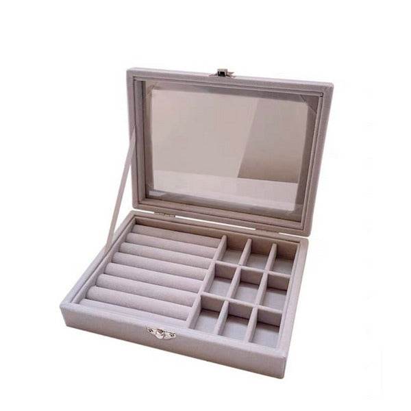 Multiple Compartments Jewellery Storage Box - DMC Wholesale